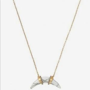 Stella & Dot Jewelry - Stella & Dot Marble Horn Necklace Stella & Dot Jewelry - Stella & Dot Marble Horn Necklace